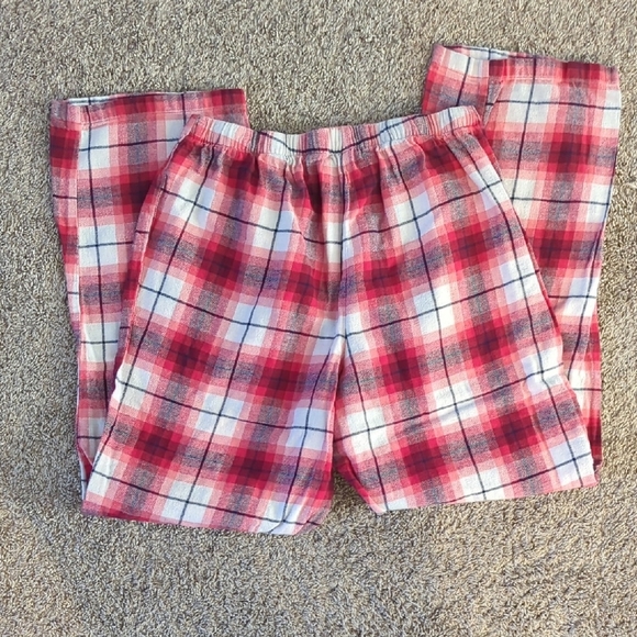 Red Plaid Lounge Pants - Picture 3 of 3